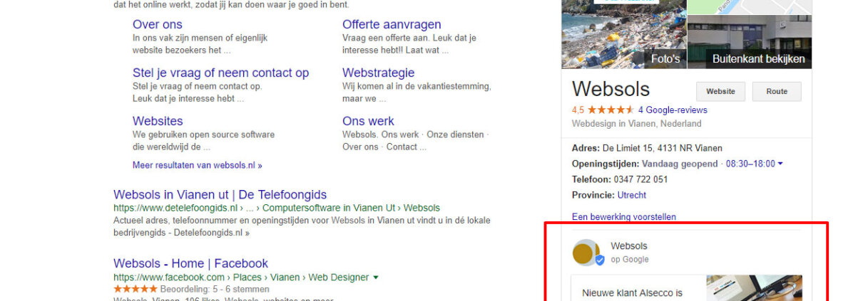 Google Posts: jouw nieuws in de zoekresultaten