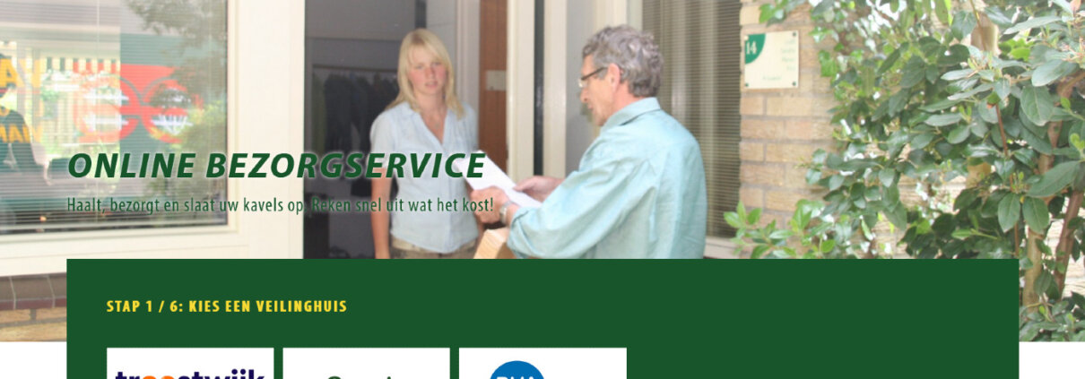 Online Bezorgservice webshop